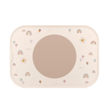 Mepal Placemat Mio, Non-slip Circle keeps Items in place, Easy to clean, Non-slip