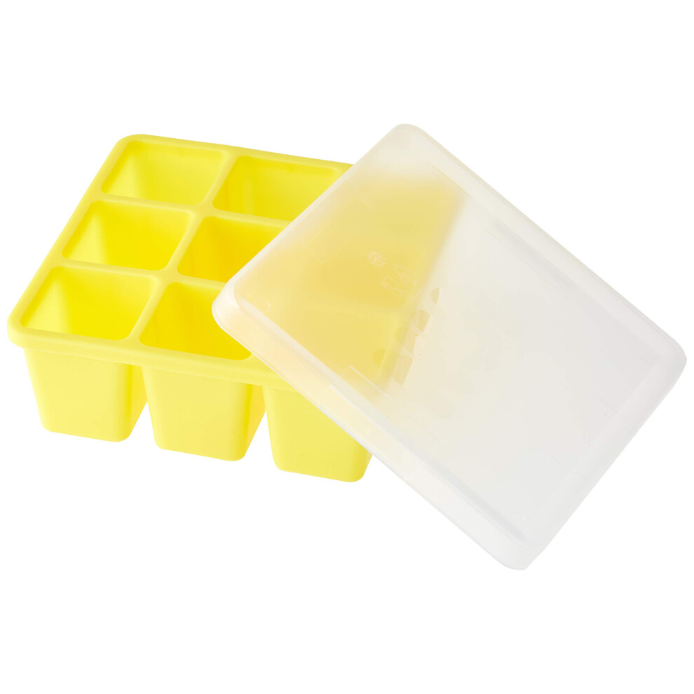 Fresh Foods Freezer Tray | Weaning Pots For Freezing Baby Food | 60 Ml Ice Cube Tray | 6+ Months | Bpa-Free Silicone | Dishwasher Safe Nuk