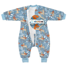 SIMYJOY Baby Sleeping Bag with Legs 2.5 Tog Cotton Toddler Sleep Sack with Feet &