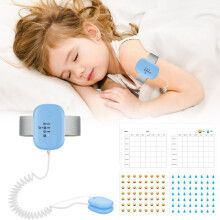 Bed Wetting Alarm for Boys and Girls, USB Rechargeable, Bedwetting Alarm with High