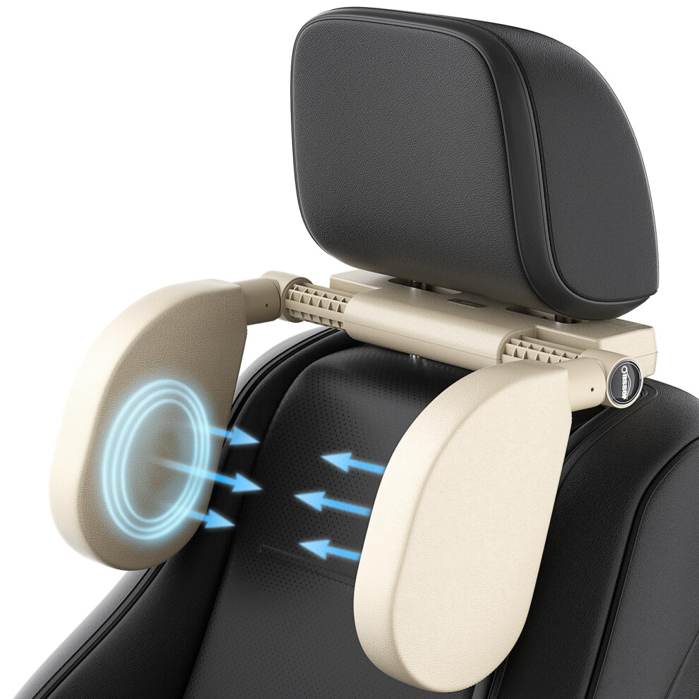 Oasser Car Seat Headrest Pillow, Detachable And Adjustable Double Sided Support 60016157