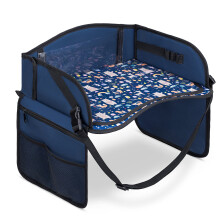 Navaris Kids Car Tray Table - Foldable Travel Play Tray for Toddlers and Children -