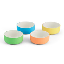 Elk and Friends Kids Porcelain Bowls with Silicone Sleeves | Suitable for