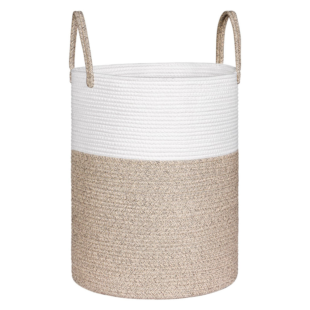Univivi New Laundry Basket, 58L Foldable Blanket Baskets, Woven Storage Baskets With 57452142
