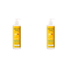 Weleda Baby Shampoo & Body Wash, 400ml (Pack of 2)