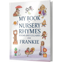 Personalised Nursery Rhymes Book for Baby and Toddler. A Forever Keepsake for