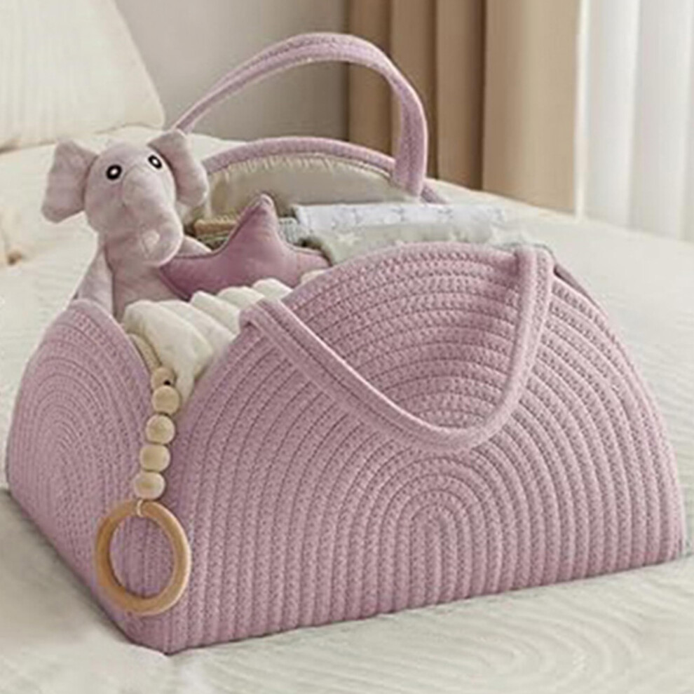 Baby Nappy Caddy Organiser, Portable Changing Organiser With Compartments Yueming