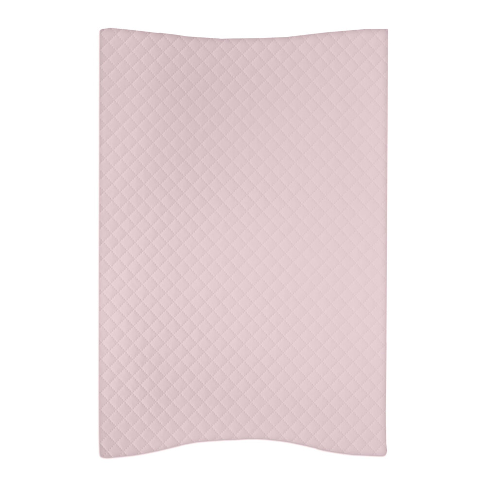 Soft Base Newborn Baby Changing Unit Mat With Raised Edges 48X70 Cm (Caro ) Pink Baby Comfort
