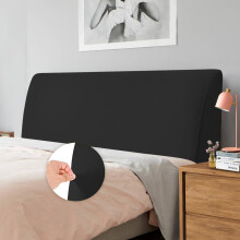 Caijin Bed Headboard Cover, Stretch Protective Cover, Dustproof for Padded