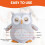 FUNYKICH Owl White Noise Machine with Red Light & 6