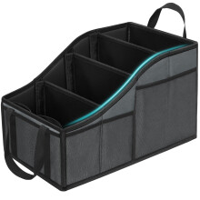 YOHOOLYO Car Seat Organiser Car Organiser Backseat for kids with 4 Compartments, 4