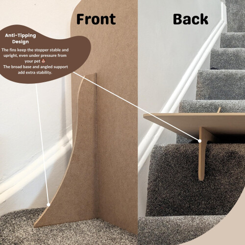 No Drill Dog Gate - Versatile Indoor & Stair Barri 1