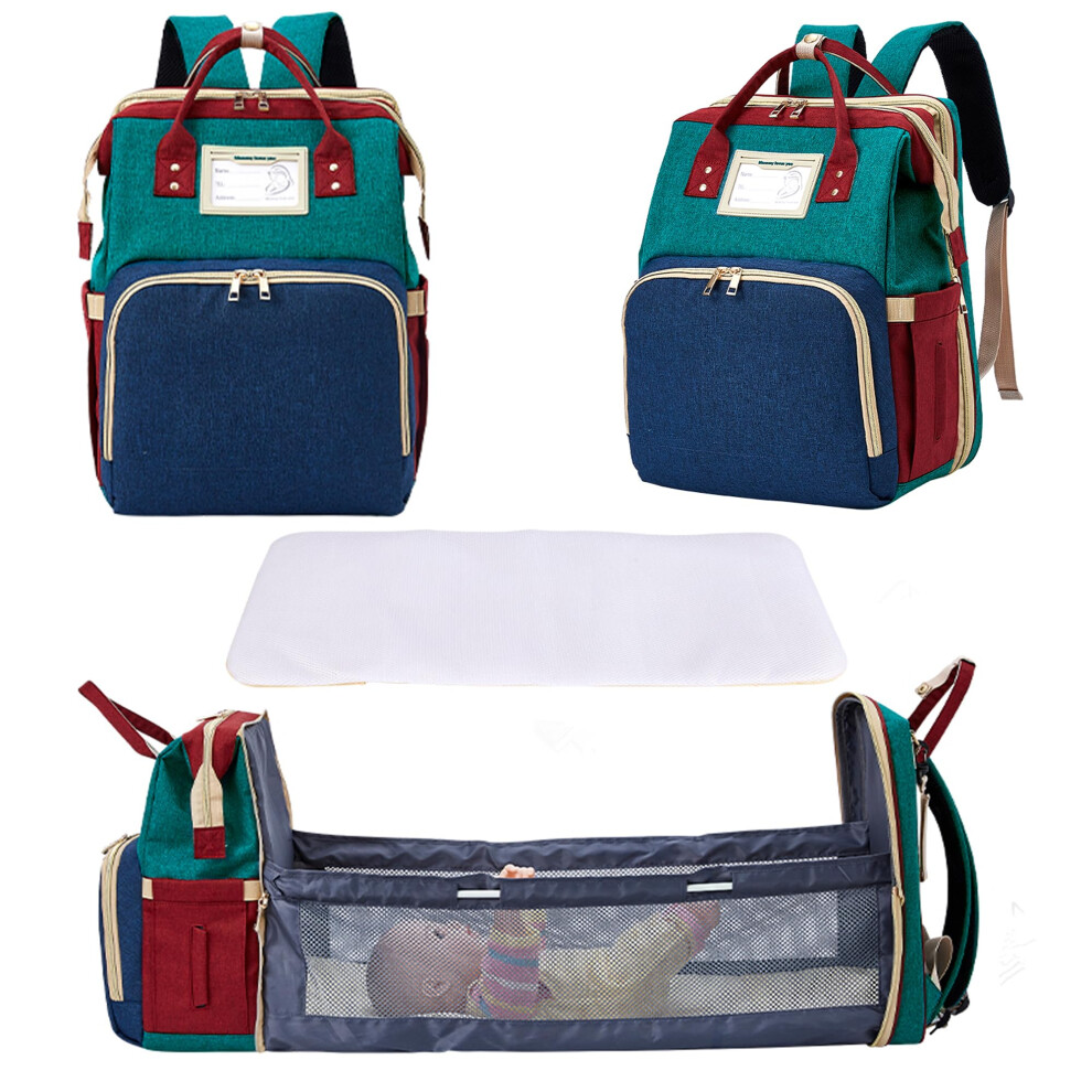 Baby Changing Bag Backpack, Multifunction Baby Diaper Bag Travel Back Pack Azooken