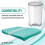 Best Value Eco-Friendly Refills for Korbell Diaper Pails 6-Pack (Blue - Standard 16L) 2