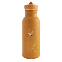 Trixie Drinking Bottle - Mr. Fox - 500ml Stainless Steel Water Bottle for Kids -