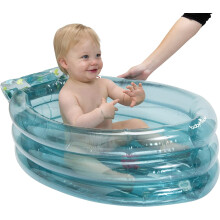 Babymoov Inflatable Bath with bath support | baby bath | toddler bath |bathtub or