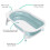 Babyway Foldable Baby Bath in Blue 4