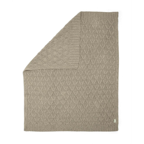Mamas & Papas Mamas & Papas Small Knitted Blanket, Diamond 1