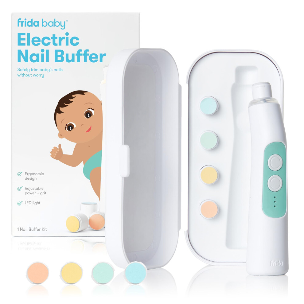 Electric Nail Trimmer, Safe & Easy Electric Nail File, Baby Nail Clipper Frida Baby