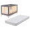 Royale Linens Cot Bed Mattress Extra Thick Nursery 1