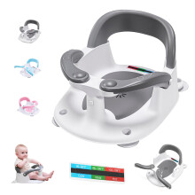 babove Baby Bath seat for Babies 6 Months & up with Thermometer Sticker, one-Touch
