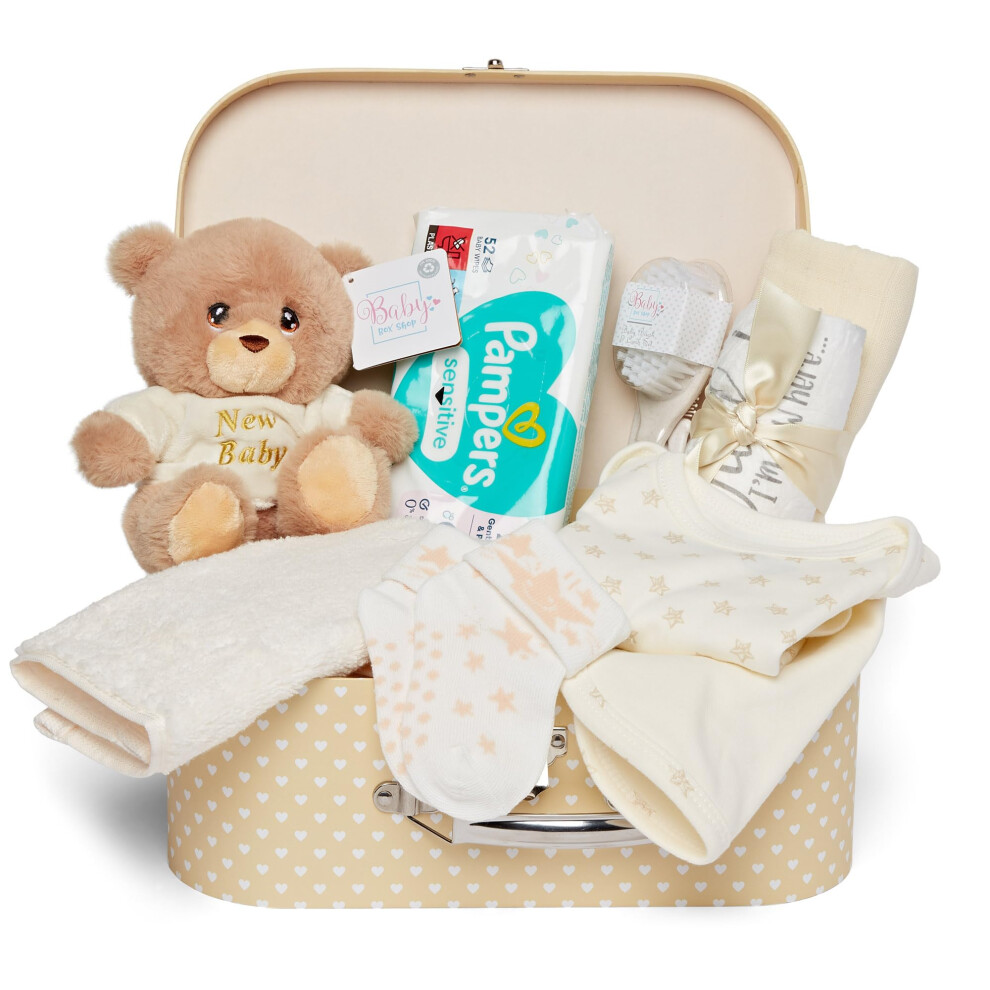 Premium Baby Shower Hamper, Keepsake Box With New Born Baby Baby Box Shop