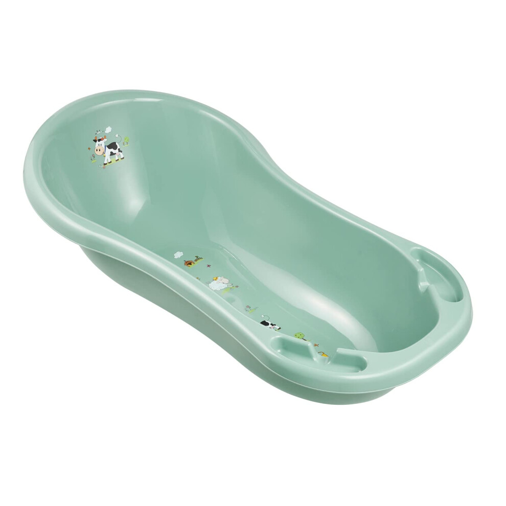 Keeeper Funny Farm Ergonomic Baby Bath, From 0 To Approx. 12 Months, 100 Cm,