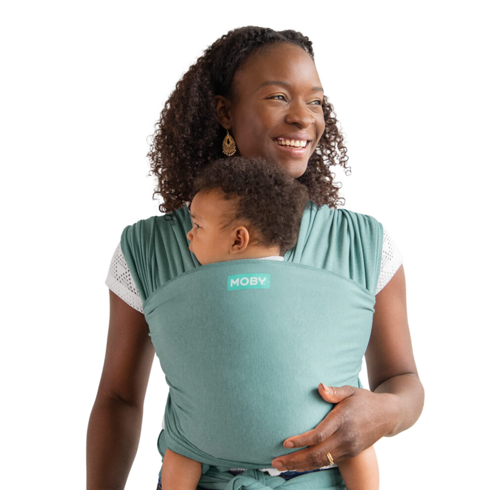 Wrap Baby Sling Carrier For Newborn To Toddler - Element - Baby Wrap Carrier Moby