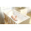 AiRoya Premium Mesh Cot Bumper for 2-Sided Solid End Cots, Double Layers Air Mesh 2