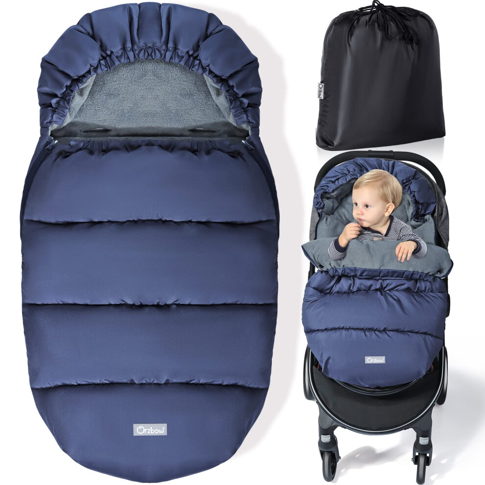 Footmuff For Pushchair Universal Footmuff For Stroller, Adjustable Pushchair Orzbow