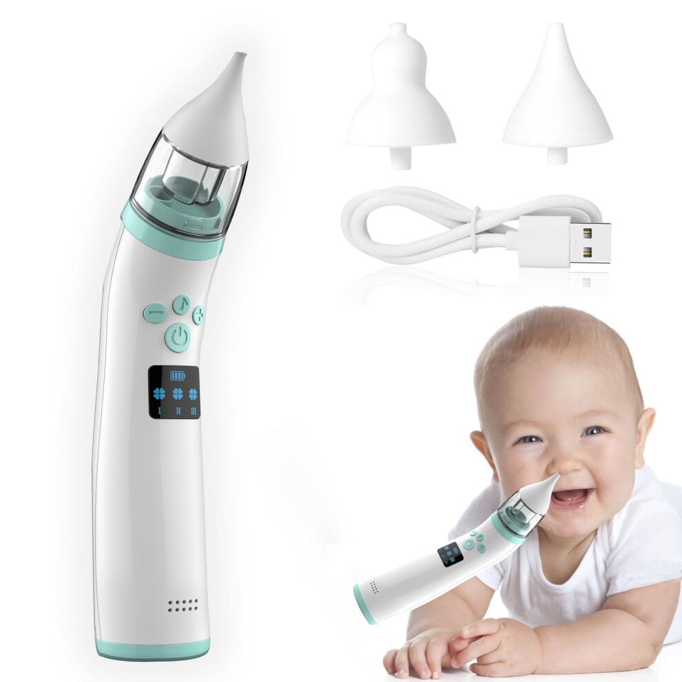 Oddpaddle Electric Nasal Aspirator Baby,Portable Baby Nasal