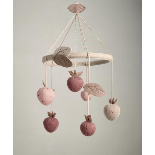 Mamas & Papas Mamas & Papas Musical Mobile, Strawberry Wildflowe 1