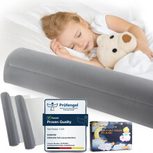 EVINYEP 2PCS Upgrade Inflatable Bed Bumper, Portable Foldable Bed Rail for Children,