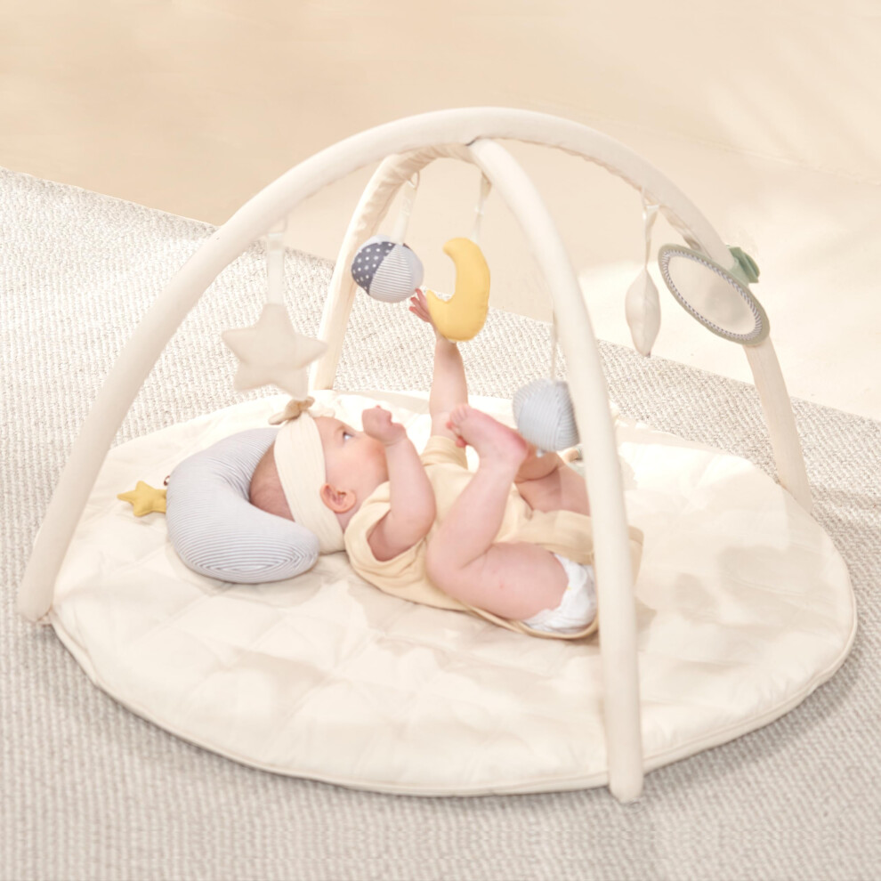 Minidream Baby Playmat And Activity Gym - Tummy Time Play Mat For 0 To 3 Years - Plus Detachable Hanging Toys