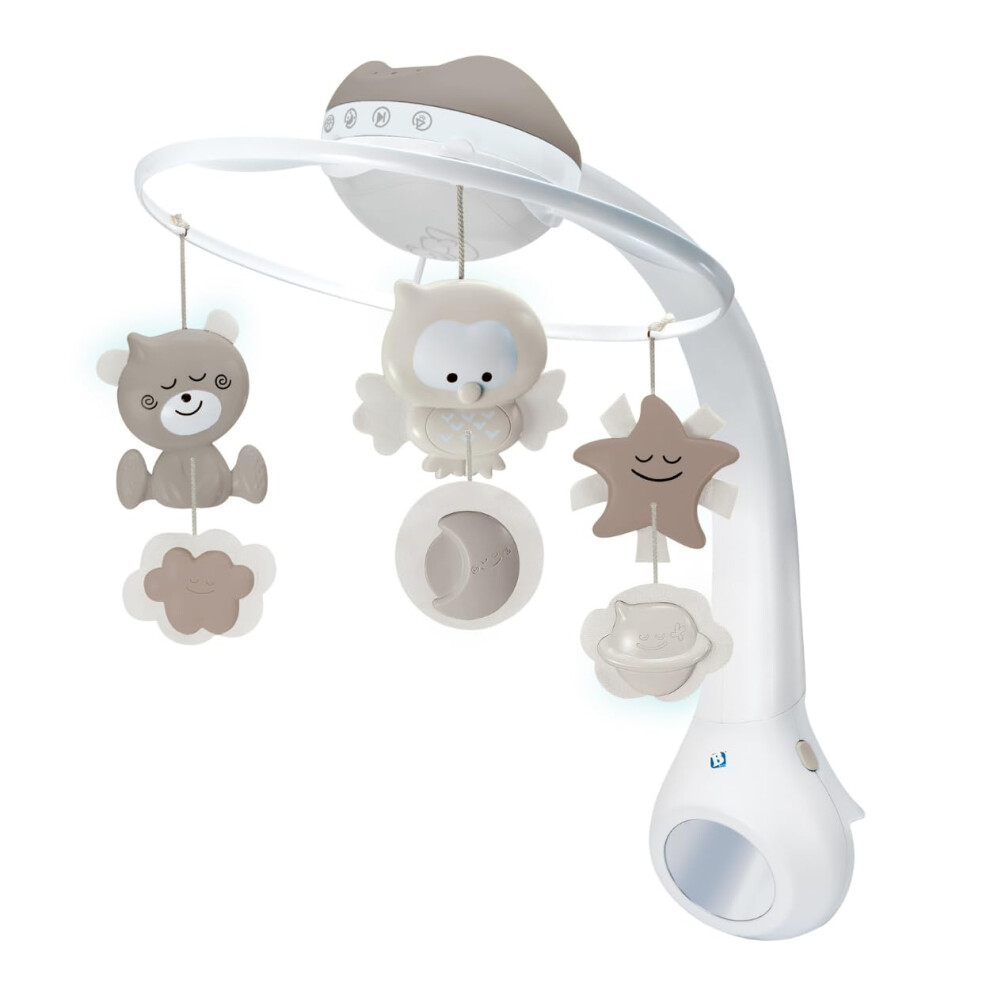 3-In-1 Projector Musical Mobile, Convertible Mobile, Table & Cot Light Infantino