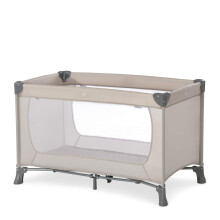 hauck Dream N Play, Beige - Travel Cot with Transport Bag for Babies & Toddlers,