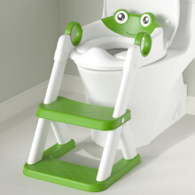 COOSEYA Frog Potty Training Seat, Upgrade 2 in 1 Toddler Toilet Seat,Waterproof Soft