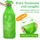 Nappy Bin Refills Bags 9 Pack (7M Each) Extra Thickness, Powerful Odor Lock Disposal Nappy Sacks,Lemon Scented 2