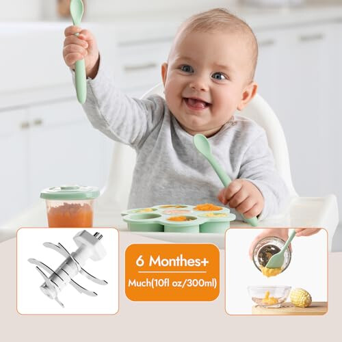 NCVI Baby Food Maker,Green 2