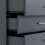 Seconique Seconique Dakota 5 Drawer Chest in Dark Grey 6