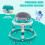 Forroby 3 in 1 Baby Walker,Height Adjustable,Multi 2
