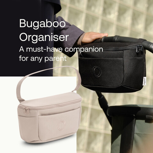 Bugaboo Bugaboo Multi-pocket Compact Pushchair Organiser with Easy Access Pockets, Must-have 1