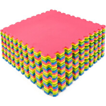 M.Y Extra Large Interlocking Foam Play Mat - 60x60cm Large Thick Multi Colour Soft
