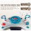 2-in-1 Foldable Baby Walker & Rocker - Multifunctional Walker with 4 Adjustable 2