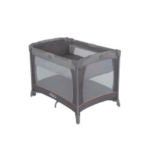 Graco Contour Travel Cot with bassinet, lightweight with compact fold and carrybag. Suitable from birth to approx. 3 Years, Pebble fashion