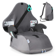 Trunki BoostApak Booster Seat & Kids Backpack - i-Size Travel Car Seat, 8 L Carry-On