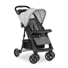 hauck Shopper Neo II, Grey - Lightweight Pushchair with Snack Tray, Cup Holder &