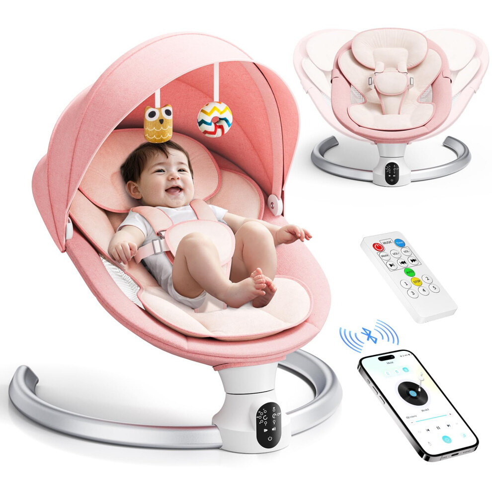 Aoykkii Electric Baby Bouncer Chair With Mobile App Control,Remote Control And Imd