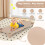 Maxmass Kids Stackable Daycare Cot, Lightweight Children Naptime Cot with Easy Lift 4