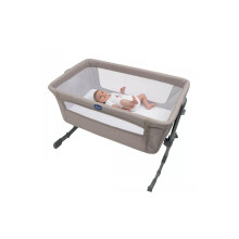 Chicco Next2Me Essential Infant Cosleeping Crib, Sustainable, Compatible with